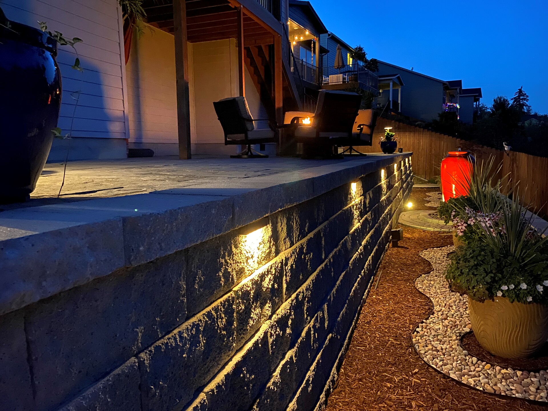 Hardscape Wall Wash